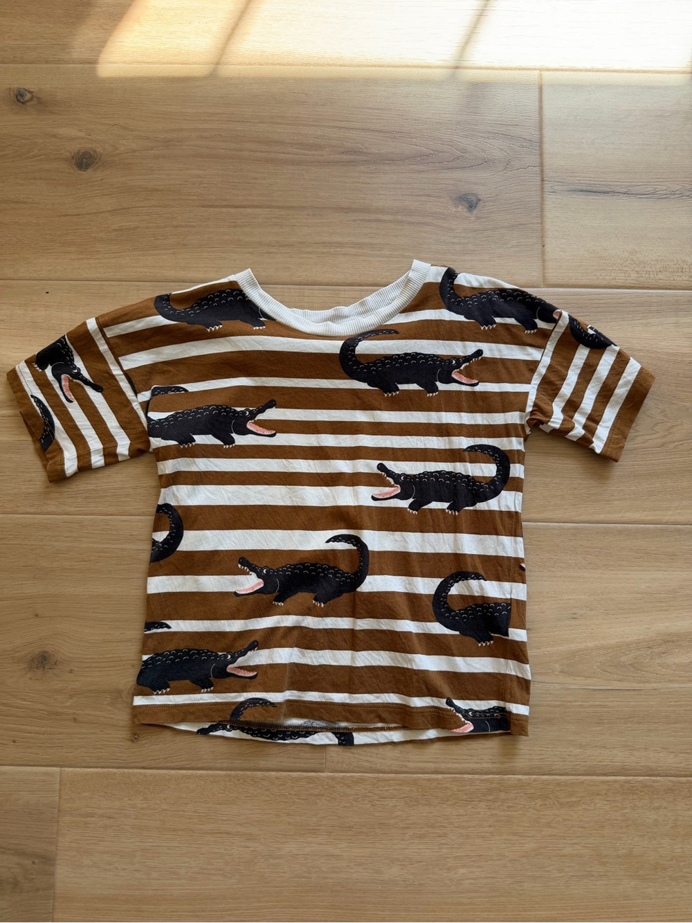 Mini Rodini Crocodile Print Tee